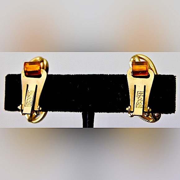 HOBE PEARLS 3PC SET VINTAGE EARRING NECKLACE BRACELET GOLD - Picture 9 of 13